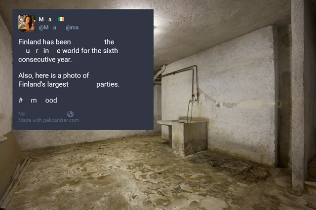 Finland has been the urine world for the sixth consecutive year.
Also, here is a photo of Finland's largest parties.
#mood